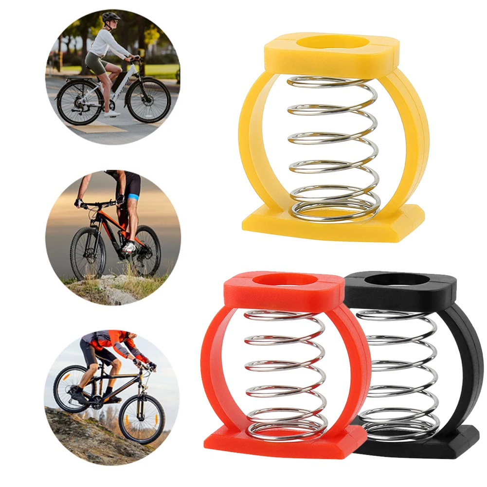 1-5 Pairs Bicycle Hinge Clamp Spring Bike Hinge C Buckle Parallelizer Folding Bike Frame Clamp Spring for Folding