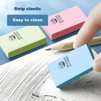 6Pcs/Lot Art Erasers 4B Soft Rubber For Kids Pianting Design Sketch Drawing Pencil Eraser Stationery Supplies Cute Gift Prizes 2