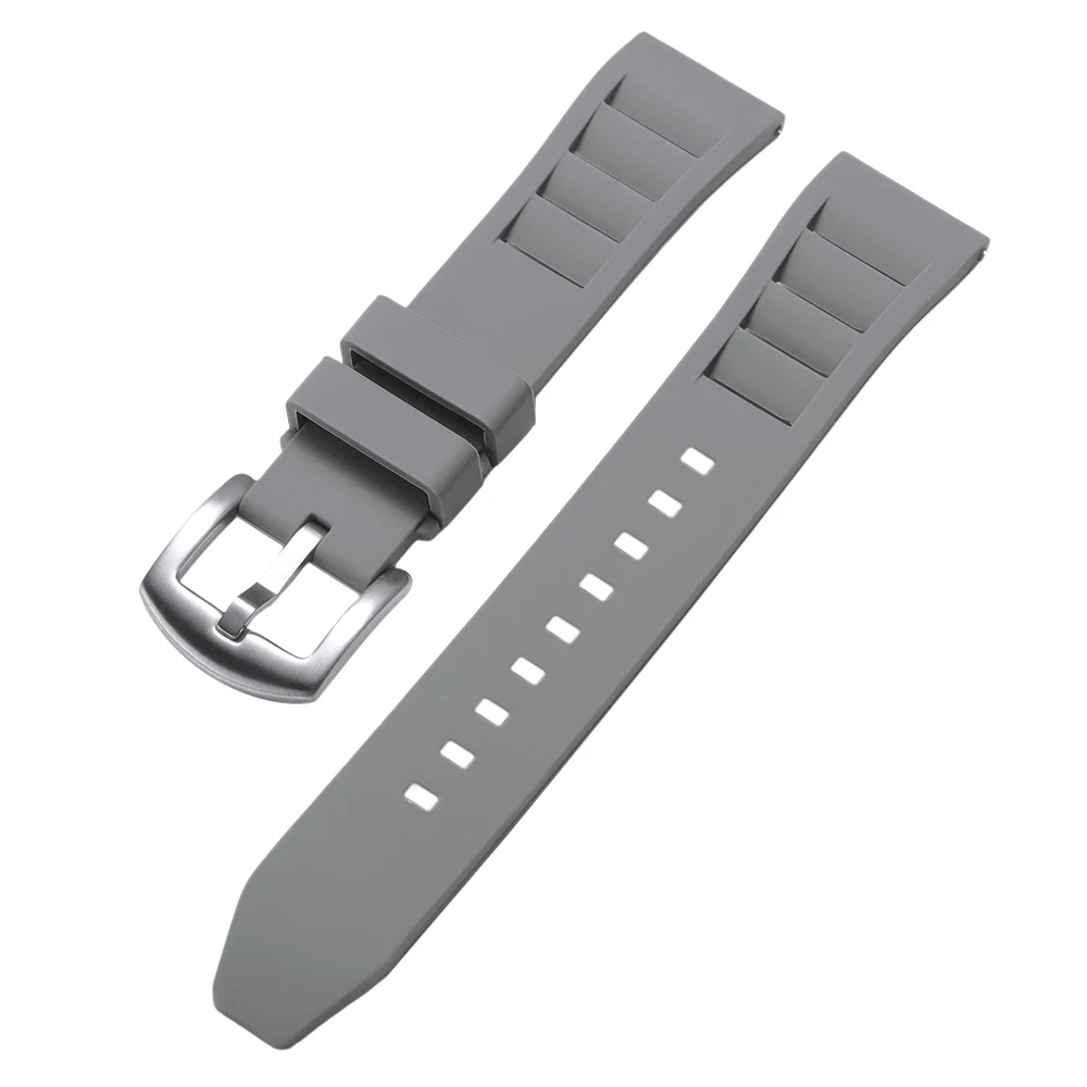 Premium Silicone Watch Strap - Soft Rubber Quick Release Band