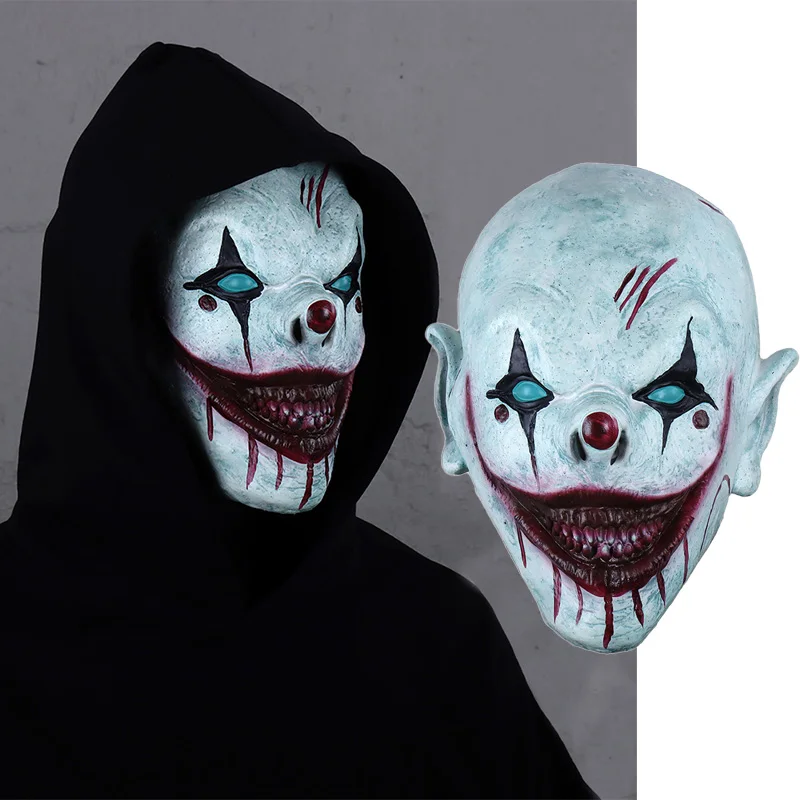 Masque De Clown D'Halloween - Masque De Clown Effrayant En Latex - Maison Des 1000 Cadavres