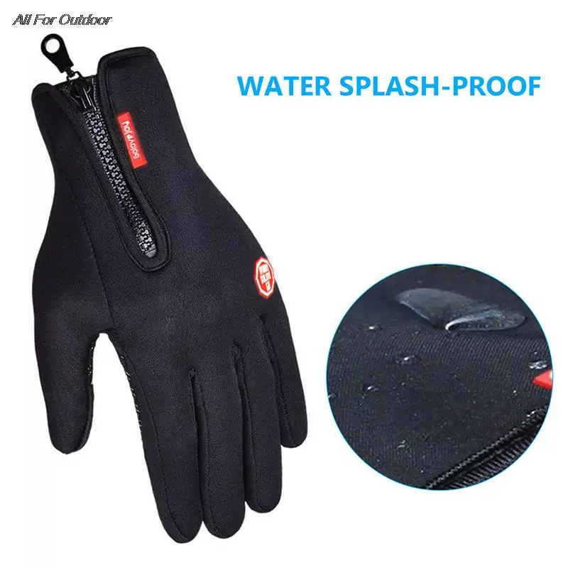 Cycling Gloves Sport Gloves Winter Gloves 1pair Men Women Winter Warm Windproof Waterproof Thermal Touch Screen Mittens