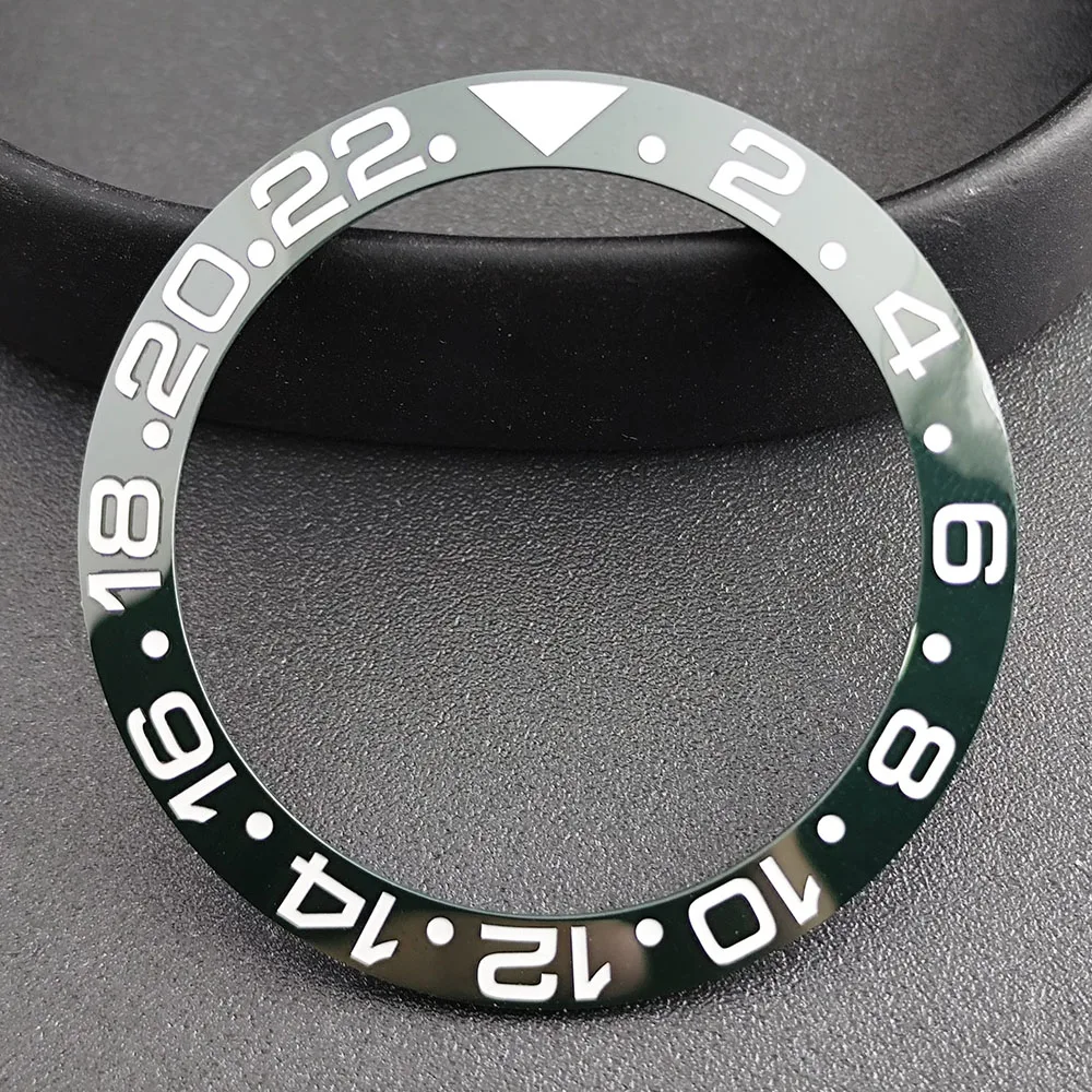 Premium 40mm Ceramic/Aluminum Watch Bezel Insert for Timepiece Customization