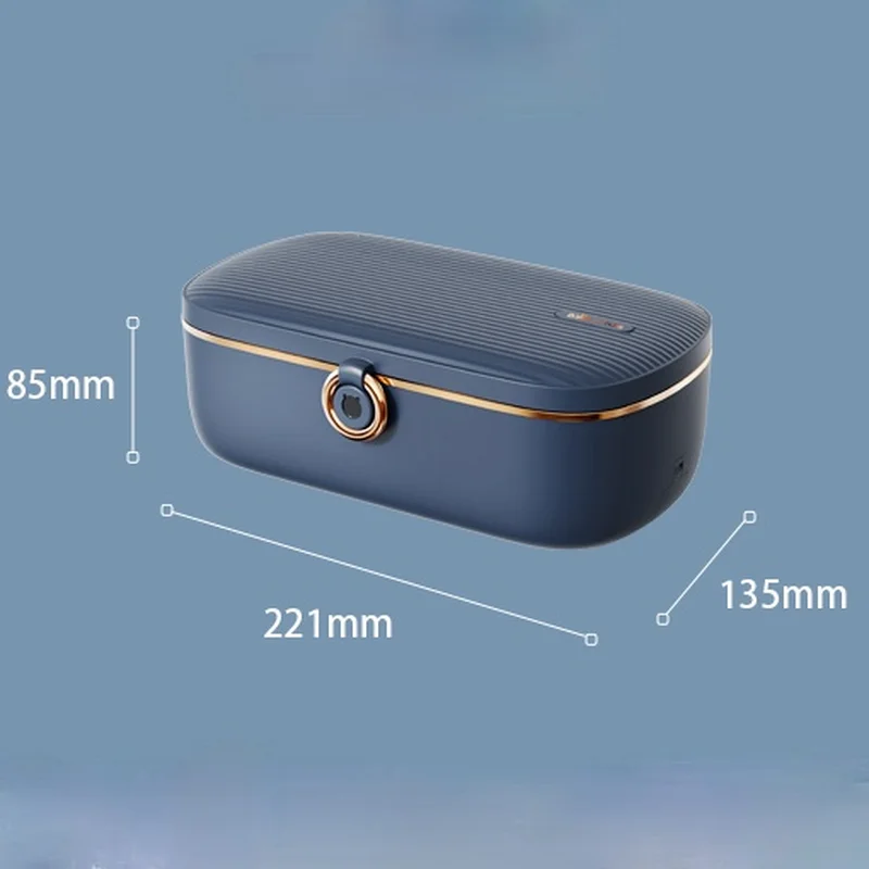 Stainless Steel Multifunctional Electric Heating Lunch Box Smart Reservation Food Storage Container For Student O Bear DFH-P09D1