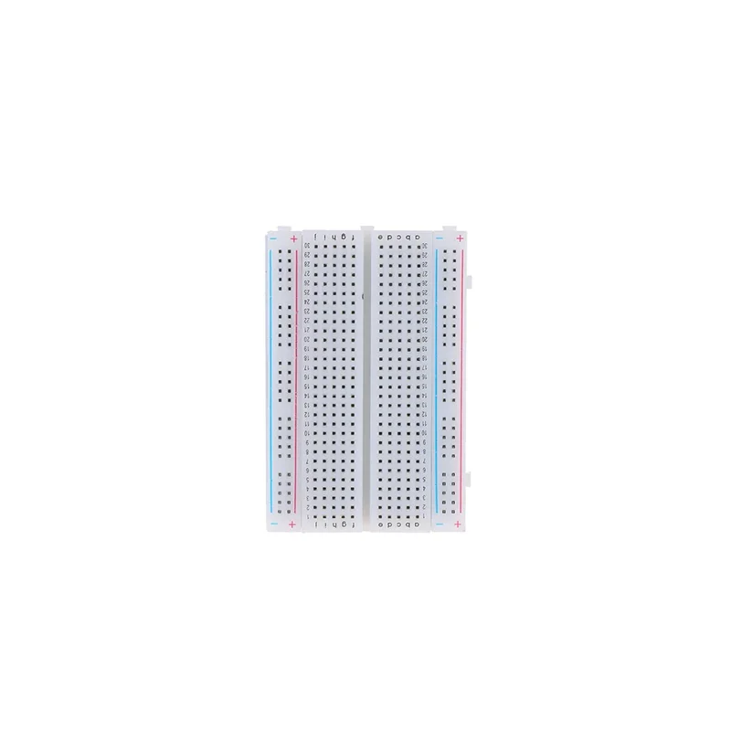 MB102 Breadboard Power Supply Module 830/400 Points Solderless Breadboard Kit 65 Flexible Jumper Wires 3.3V/5V