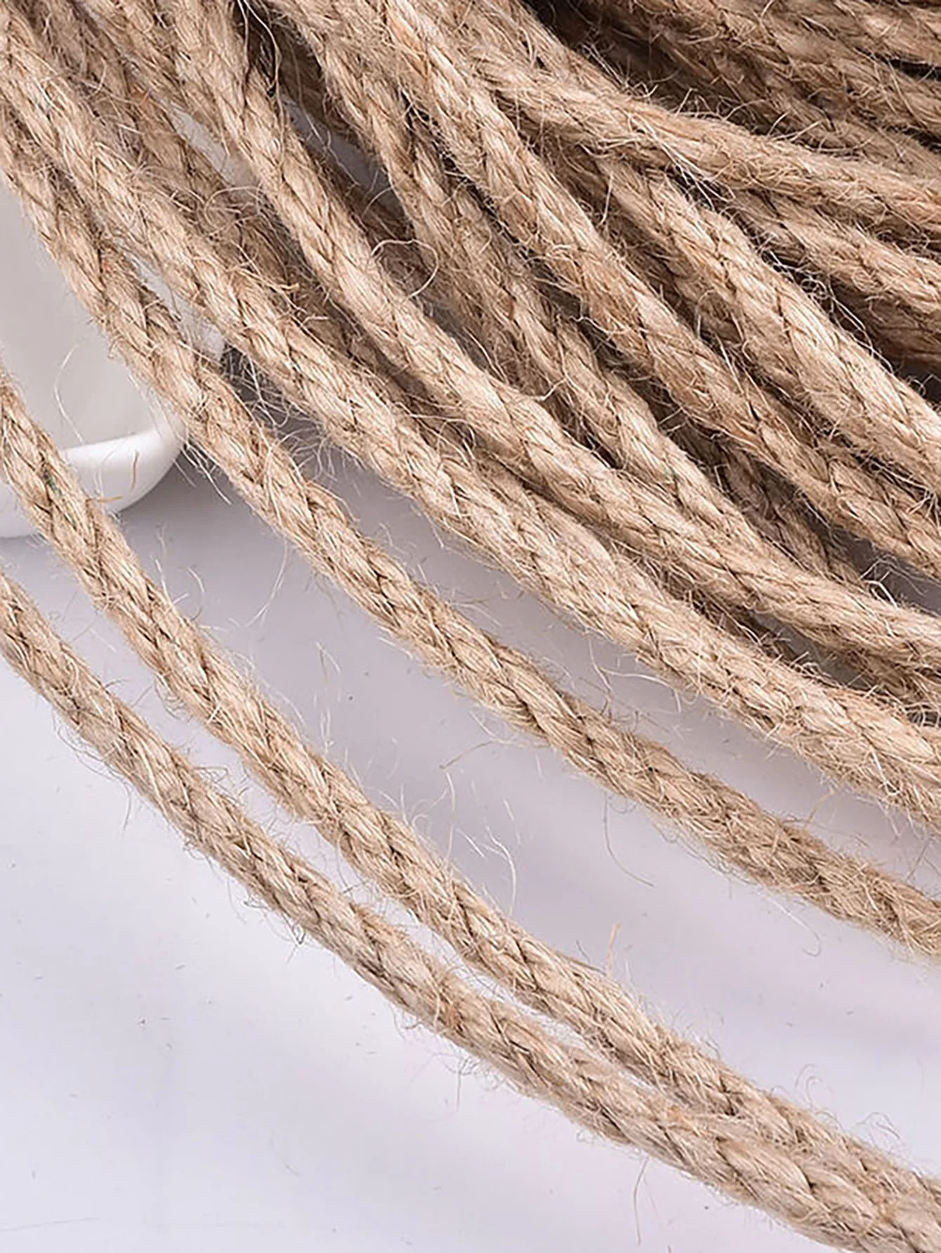 1pc-Durable Natural Sisal Rope Natural Sisal Cat Claw Pole Replacement Rope DIY Cat Scratching Post Accessories