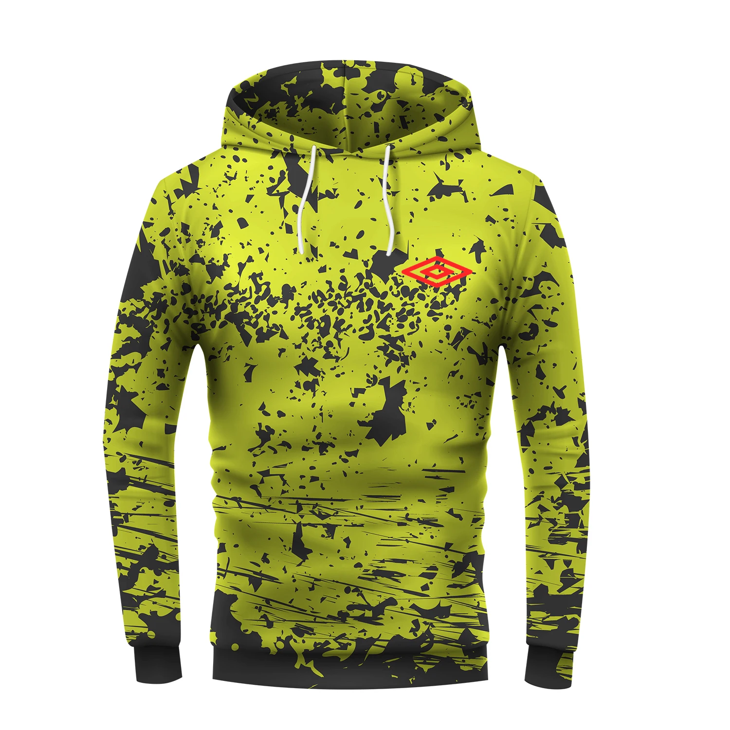 

3D Print Mens long sleeves Sports shading Hoodies Running Hoodies Tops Football Table Tennis Gym Clothes Skin-friendly Hoodie