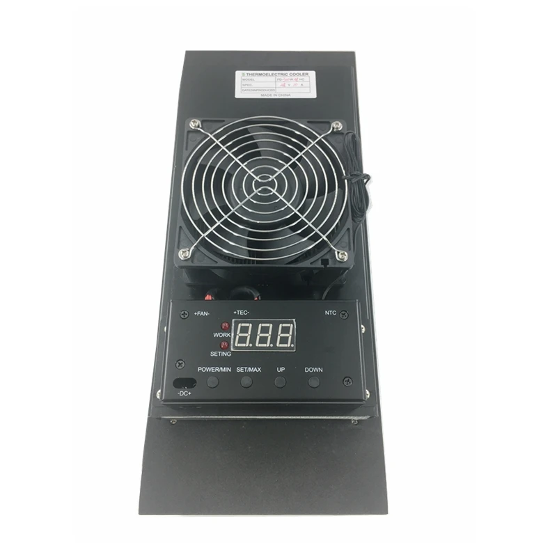 300W 1000Btu 48V Flush Mount Outdoor Cabinet Heat Exchanger TEC Industrial Peltier Cooler