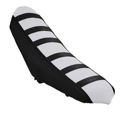 Waterproof Universal Dirt Bike Seat Cushion Cover - PVC Motorcycle Seat Protector (Black)