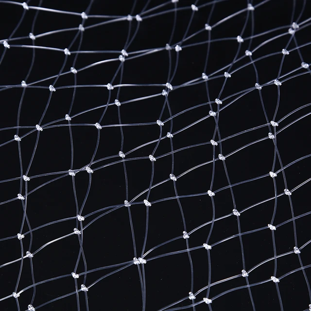 Fishing Tools fish line Net Mesh Hole Depth Folding Landing Dip Net 3 sizes