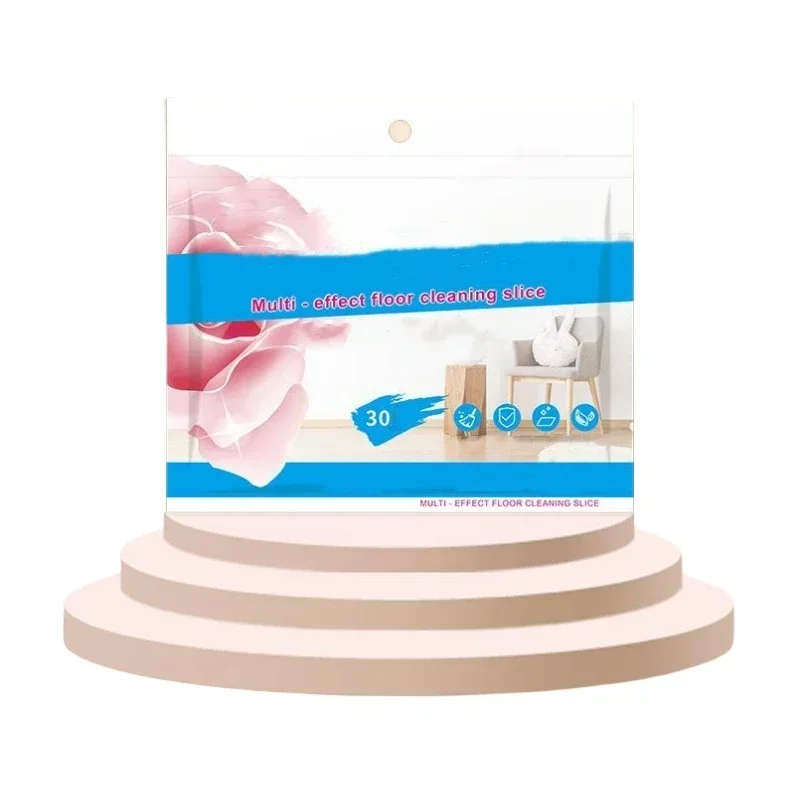 Floor Cleaner Tablets 30Pcs/Bag Water-Soluble Sterilizing Fragrant Bathroom Kitchen Deodorant Dirt Toilet Cleaning Sheet toilet cleaner toilet cleaner tablets floor cleaner tablets