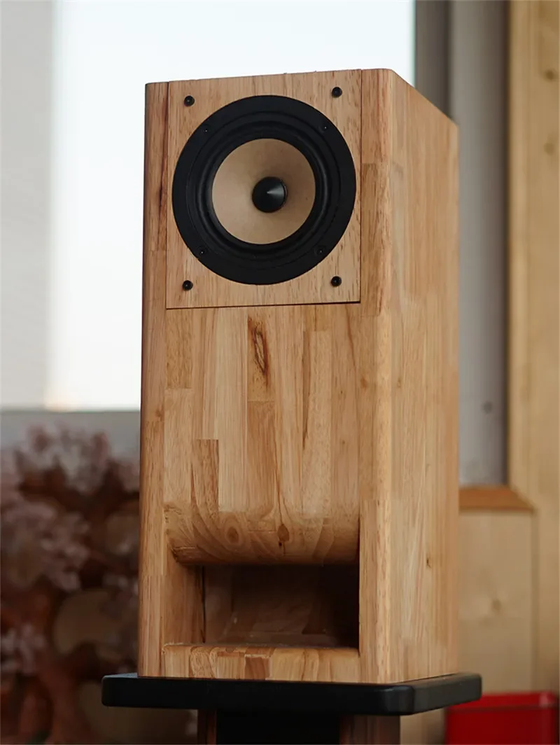K-004 3 Inch/4 Inch Full Frequency Labyrinth Speaker Empty Box Box Bluetooth Bookshelf Hifi Bile Machine