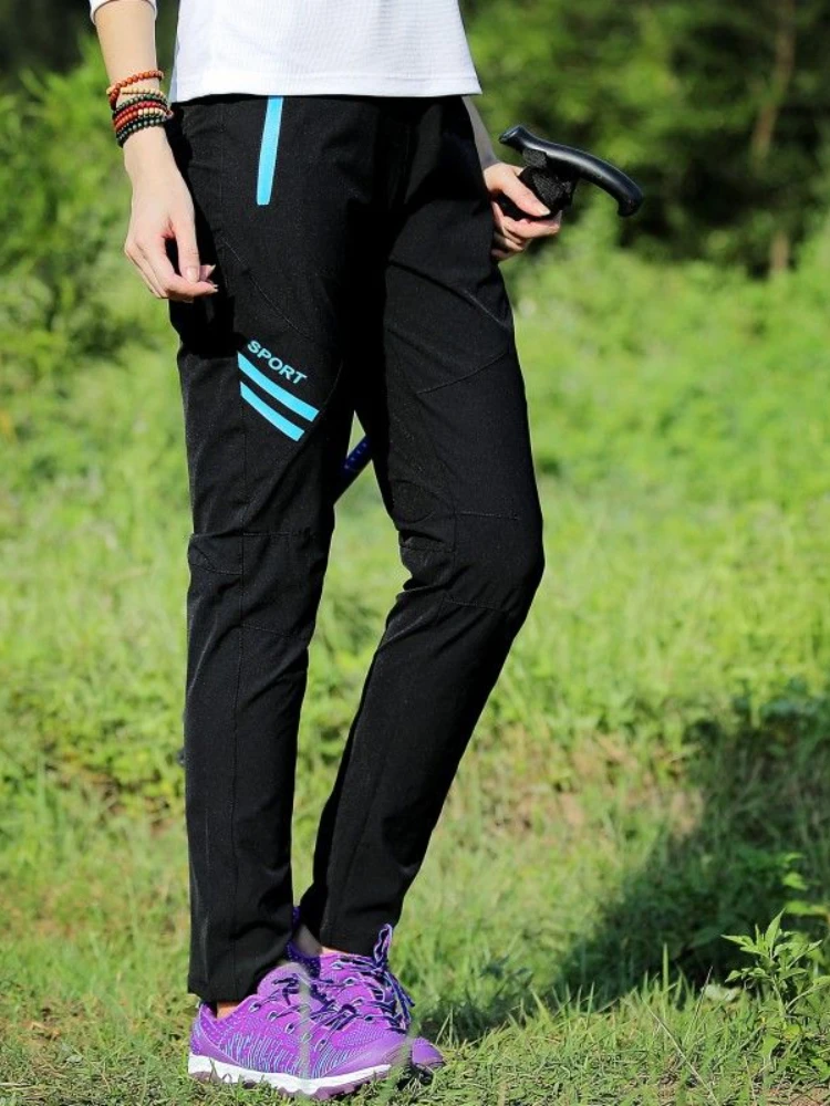 Women Camping Pants Trekking Climbing Hiking Trousers Waterproof Pants Sports Quick Dry Mountain Rain Anti-UV Outdoor Clothing
