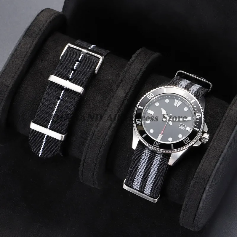 Elastic Nylon Woven Watch Strap Bracelet