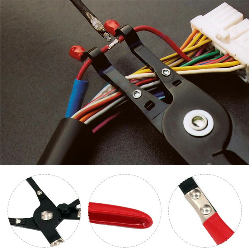 Universal Car Vehicle Soldering Aid Plier Hold 2 Wires Whilst