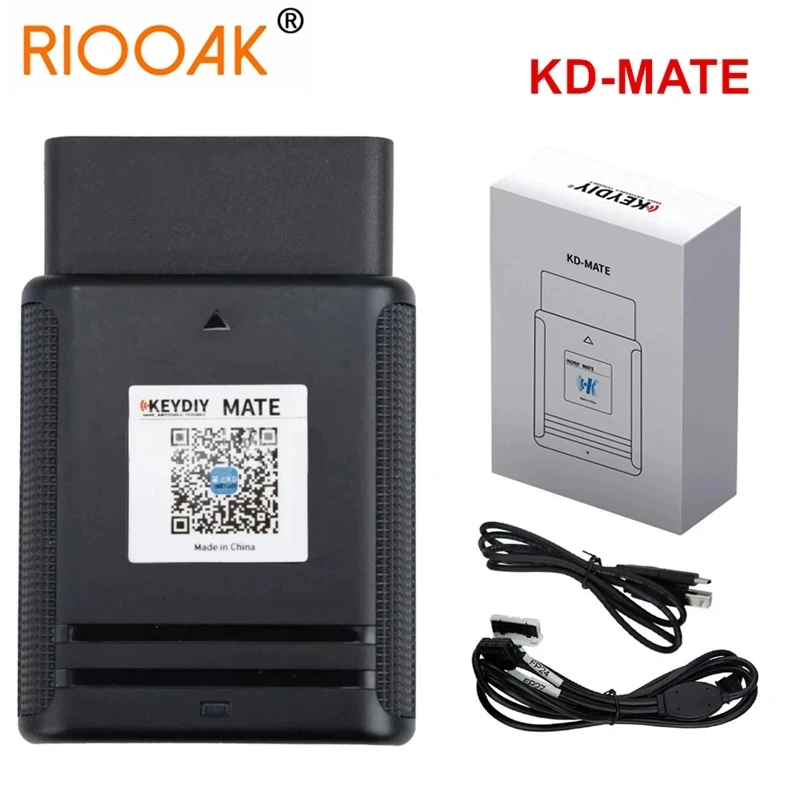 

KEYDIY KD-MATE OBD Adapter KD MATE Key Programmer Make New Smart Keys for Toyota 4A/8A/4D All Keys Lost Work With KD-X2 KD-MAX