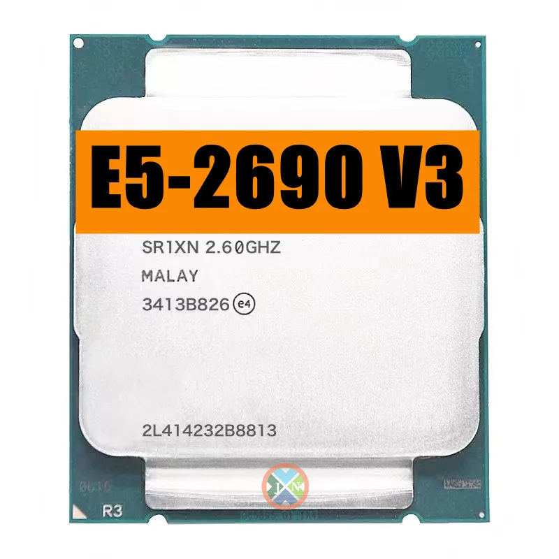 Processore Xeon E5 2690 V3 Sr1Xn 2.6Ghz 12 Core 30Mb Socket Lga 2011-3 Xeon Cpu E5-2690V3