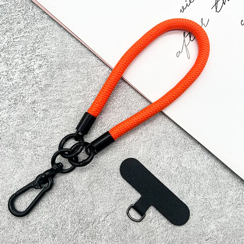Fashionable Anti-Loss Mobile Phone Wrist Lanyard with Strong Twist Rope Design