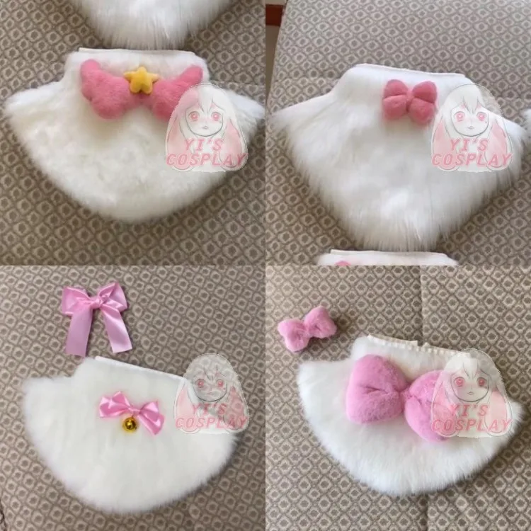 Furry Head Accessories Fur Collar Fursuit Kigurumi Head Neck Part