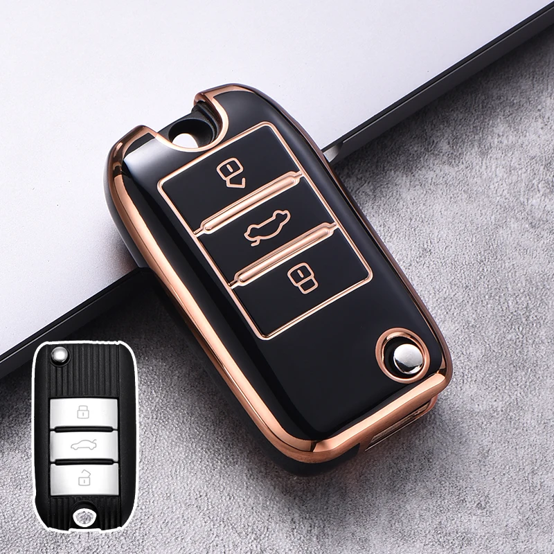 Étui de clé de voiture à distance pour MG ZS HS 5 6 EZS, coque de clé de  voiture en TPU souple et transparente, accessoires Roewe jas8 jas5 jas3 I6  I5 - AliExpress