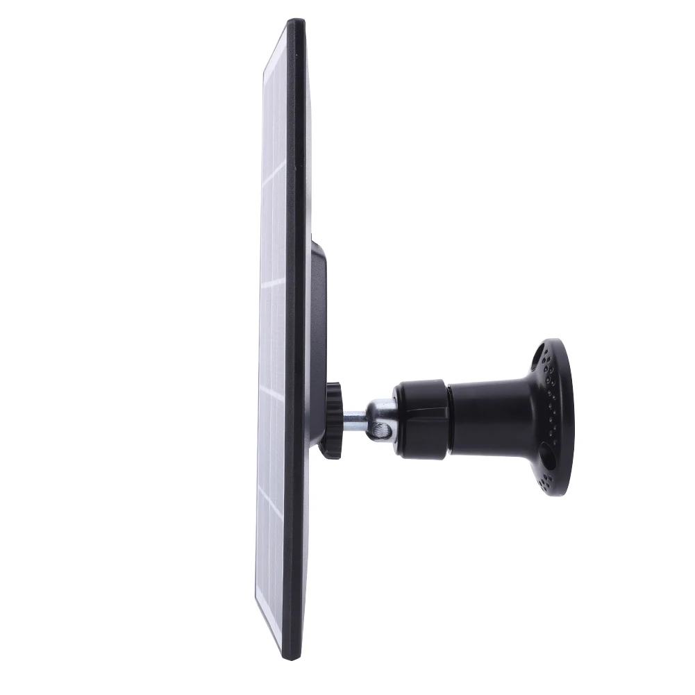 4W Solar Charger IP65 Waterproof Solar Charging Panel 9.8Ft Charging Cable 360° Adjustable Wall Mount for Ring Video Doorbell 4