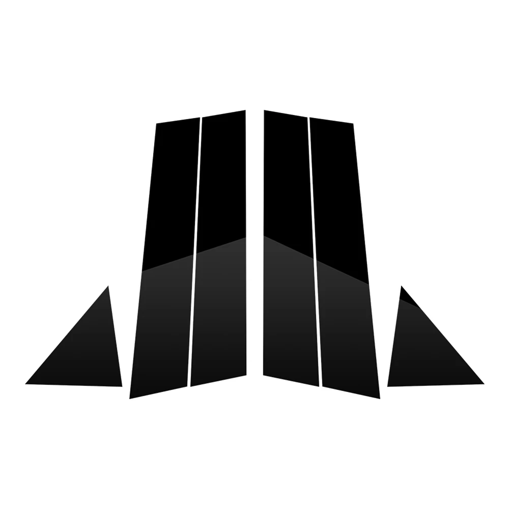 6 Pz Auto Finestra Porta Colonna B C Pilastro Post Copertura Trim Sticker Per 300 2004-2010 Accessori