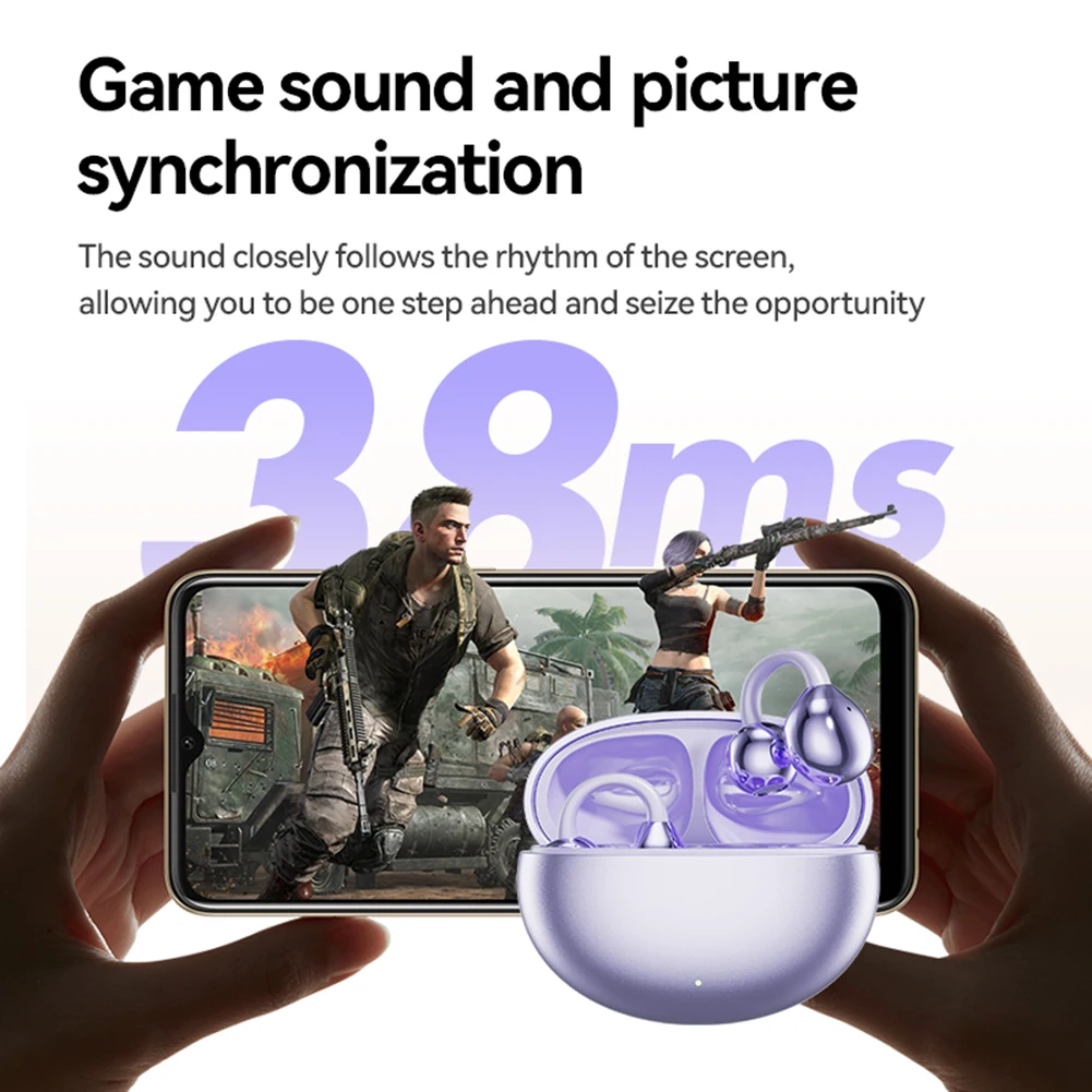 Smart AI Real-time Two-Way Earbuds Long Battery Life 144 Languages Translator Device Translation Earphones for Android and iOS