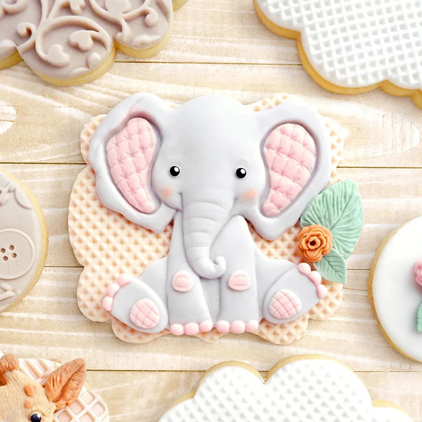 Zebra Silikon Kuchen Backform Sugarcraft Schokolade Cupcake Harz Werkzeuge Fondant Kuchen Dekorieren Werkzeuge – Detail 9