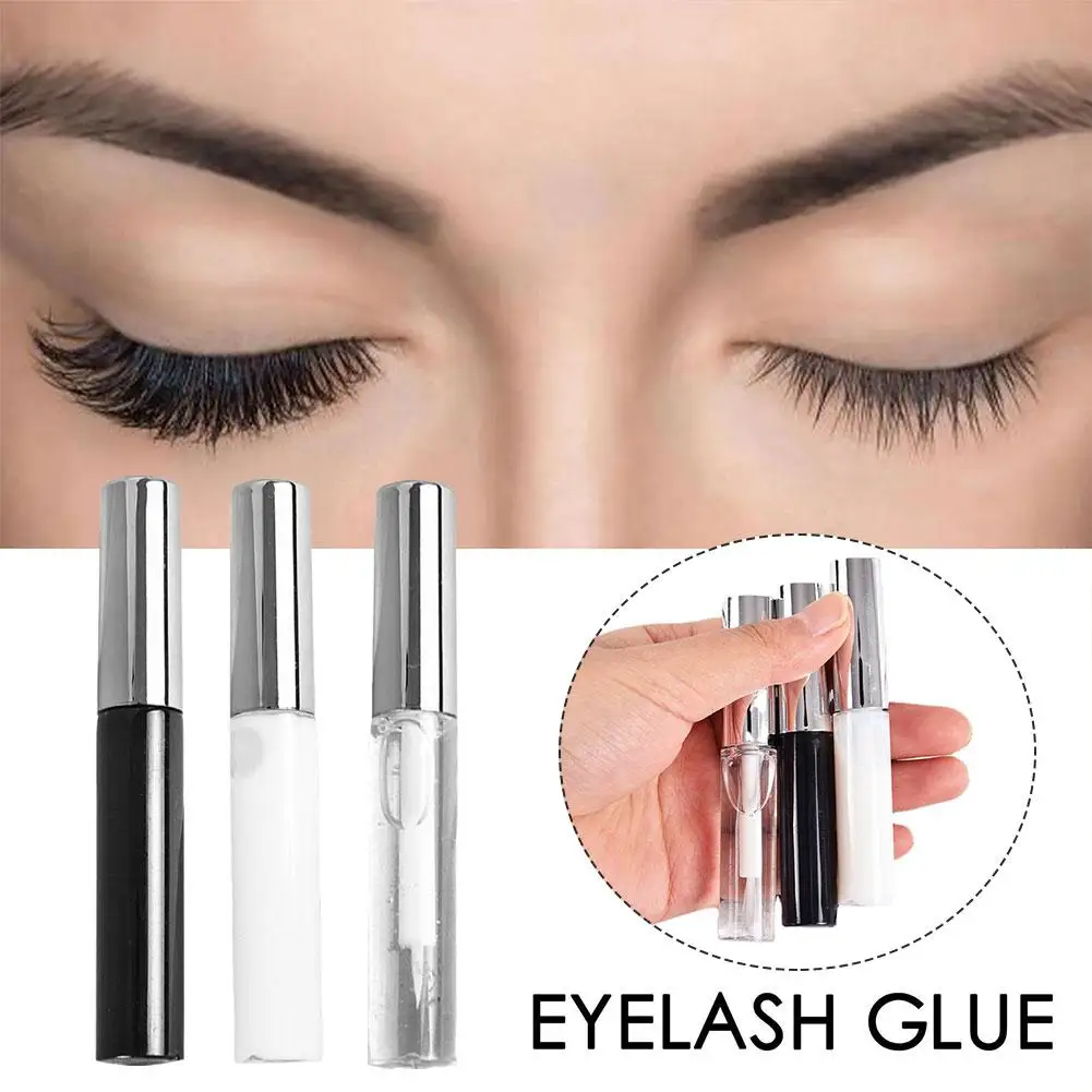 5ml False Eyelash Extension Glue Waterproof Fast Dry Eyelash Primer Tools Irritation No Lasting Transparent Strong Long V8p6