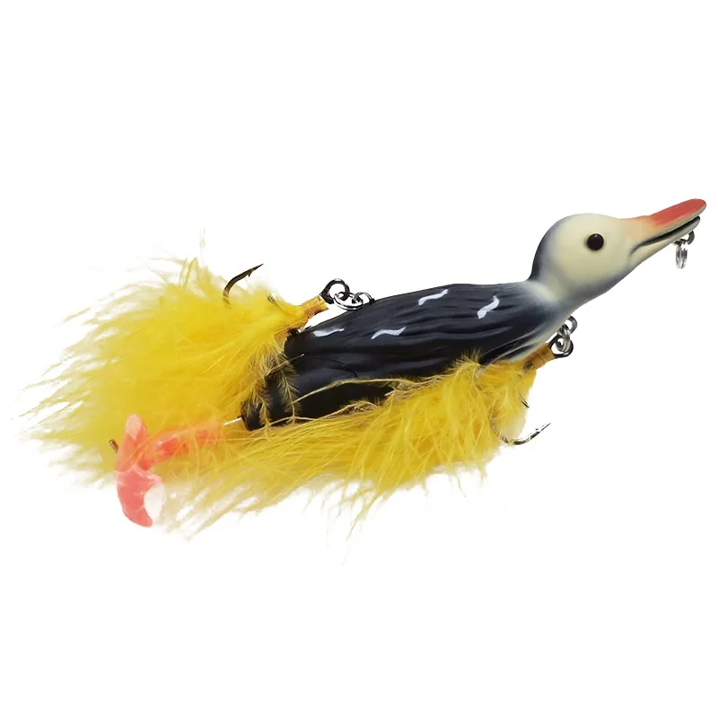 LUTAC New Duck Fishing Lures 123mm 25.7g Floating Water Simulation