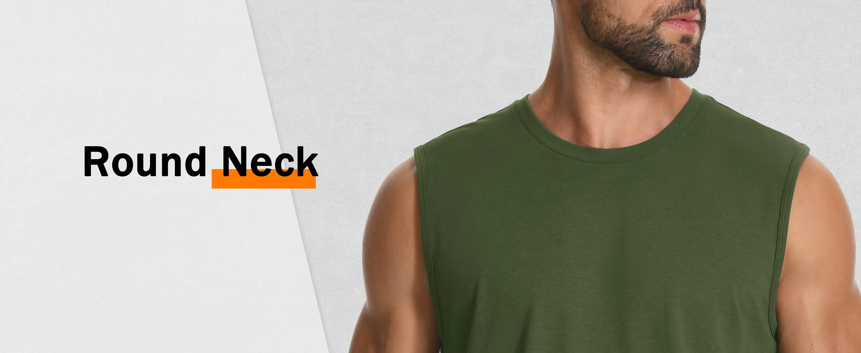 Herren-Tanktop aus Baumwolle mit UPF 50+, leichtes, ärmelloses Muskelshirt, lässiges, kühlendes T-Shirt für Fitnessstudio, Training, Strand und Outdoor-Aktivitäten – Detail 7
