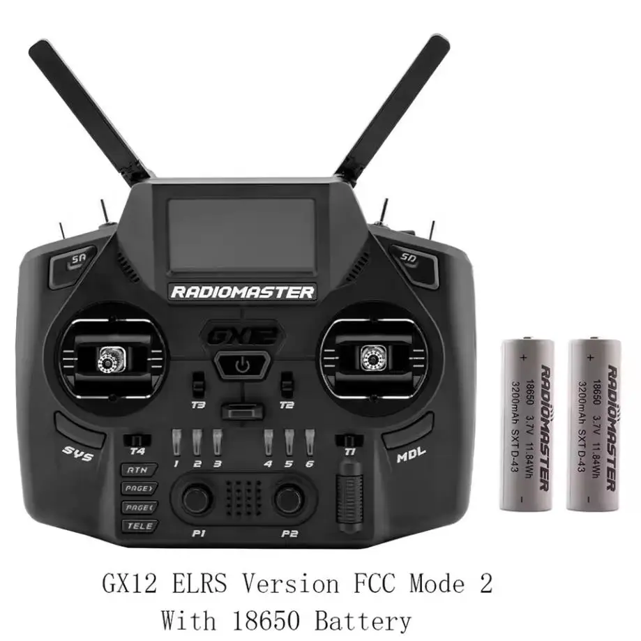 GX12 ELRS M2-18650