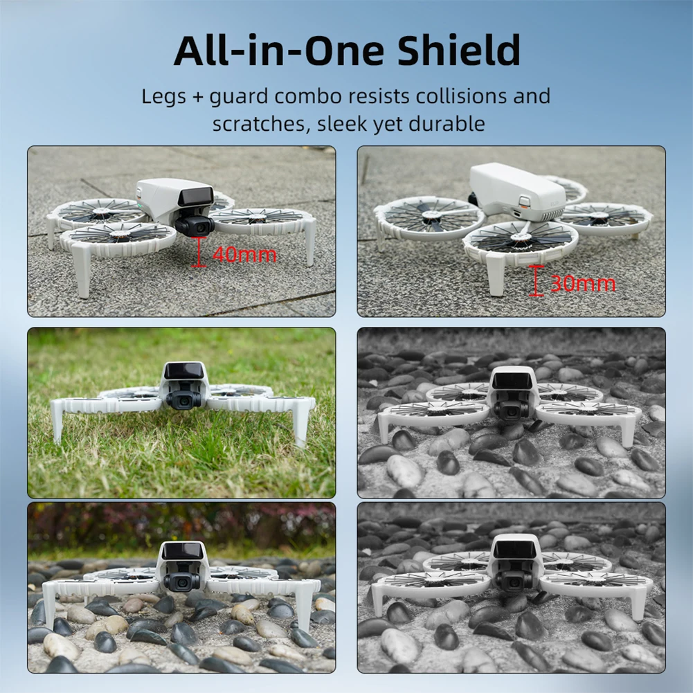 Housse Protection Hélice DJI Flip TPU Anti-Collision Léger 26g