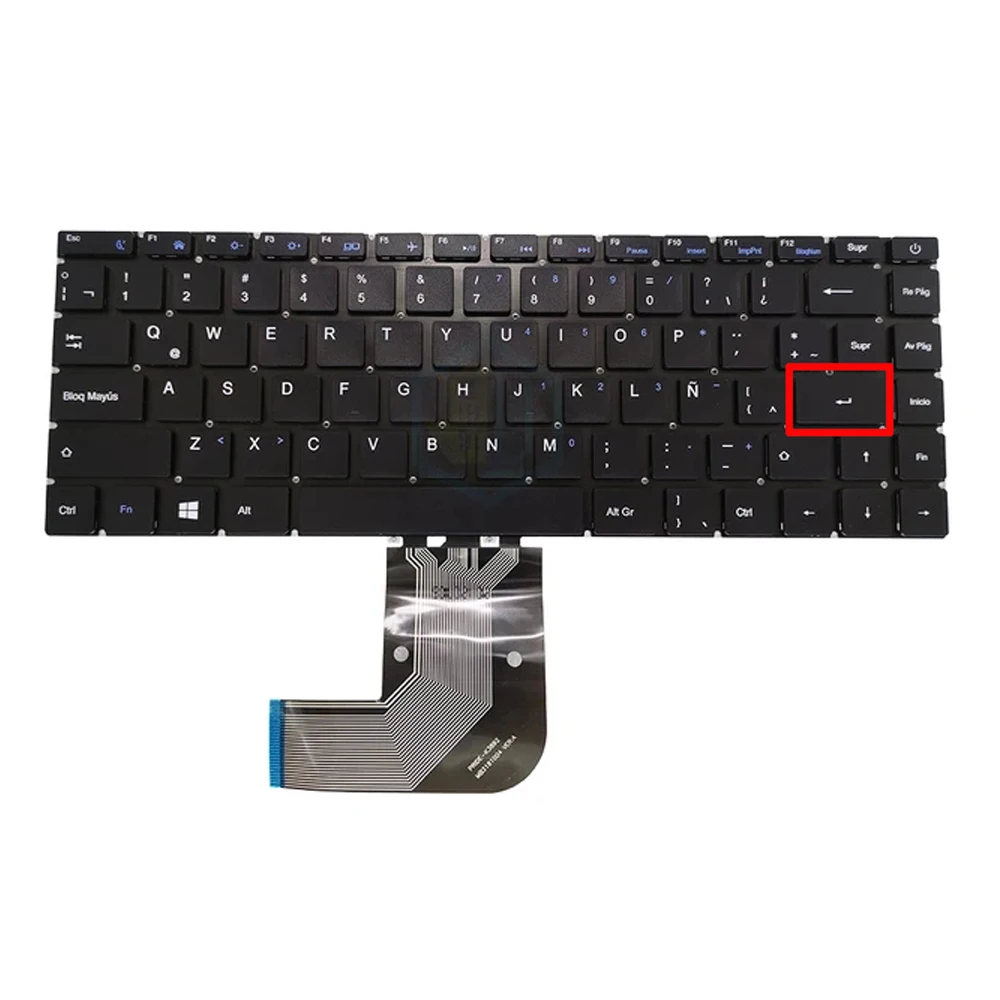 

Клавиатура для ноутбука США для Chuwi, для HeroBook Pro 14,1 CWI514, английская, английская, черная, без рамки