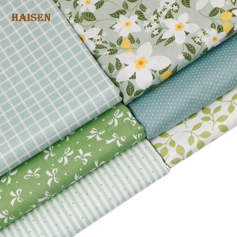 6 Stuks, Bloemen Serie Set, Gedrukt Twill Katoen Stof, patchwork Doek Voor Diy Naaien Quilten Baby & Kinderen Materiaal, 40Cm X 50Cm