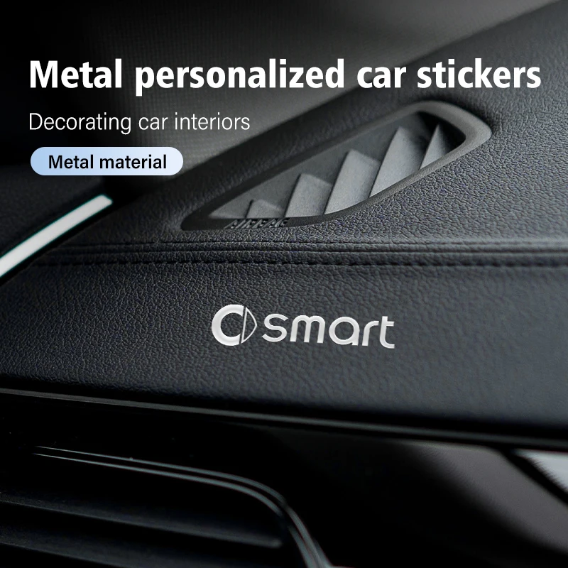 Car-Emblem-3D-Metal-Anywhere-Badge-Decal-Decoration-Stickers-For-Smart ...