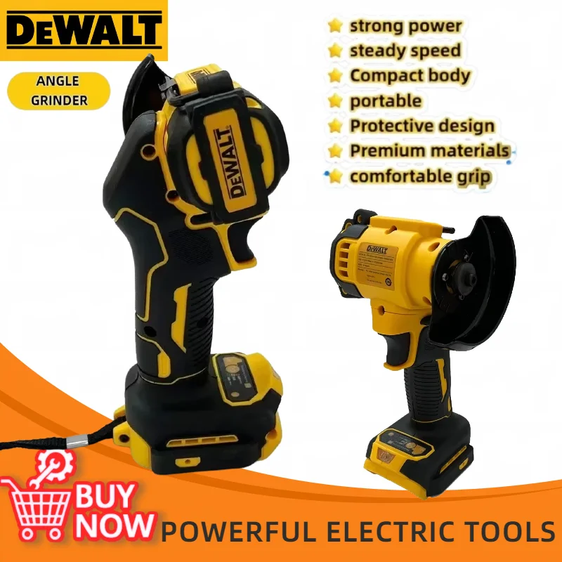 DeWALT 3 인치 미니 무선 앵글 그라인더 연마 연삭기 DeWALT 18V 20V 배터리 용 전기 절단 전동 공구