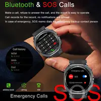 Nouvelle Montre Connectée 2026 avec Pompe à Air et Airbag, Mesure Précise de la Tension Artérielle, Suivi de la Santé, ECG, Acide Urique, Lipides Sanguins, Montre Électronique Homme Sport Étanche, Livraison Locale 3
