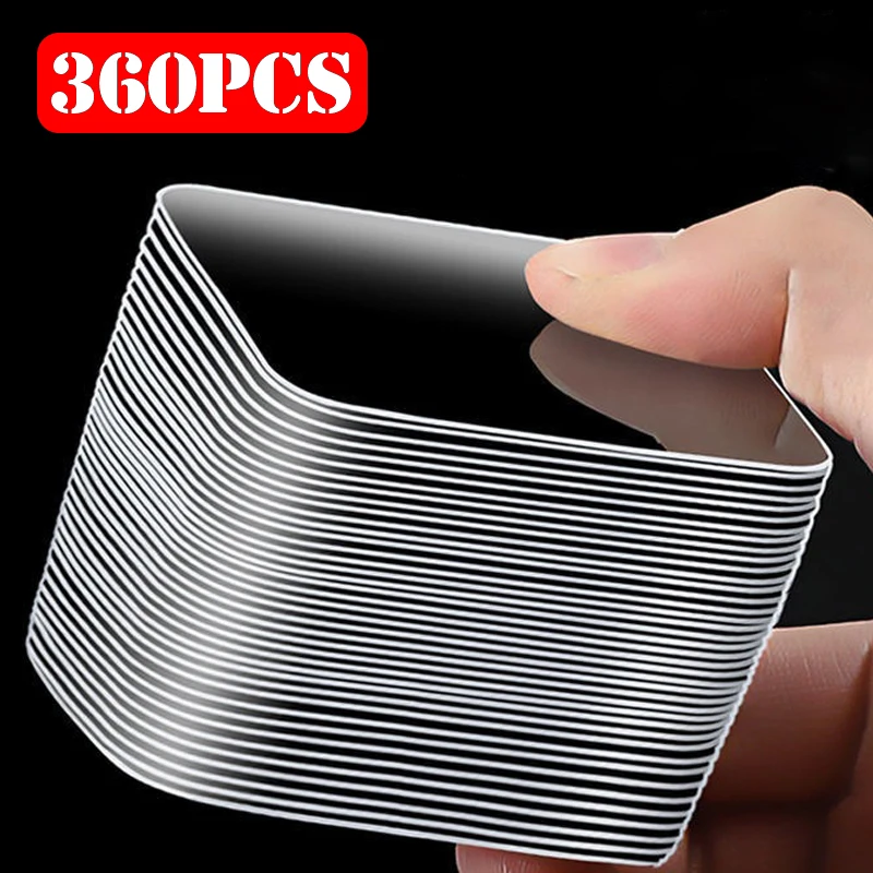 1/20Pcs Powerful Double-sided Tape Nano Stickers No Punching Transparent  Waterproof Traceless Wall Hangings Adhesive Glue Tapes - AliExpress