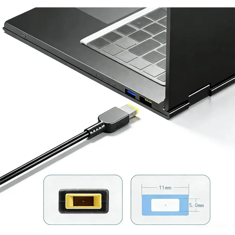 노트북 어댑터 135W 20V 6.75A USB 노트북 충전기 레노버 T440p Y50-70 R720 Y700 T540p P51 P52 S5 ADL135NLC3A 전원 공급 장치