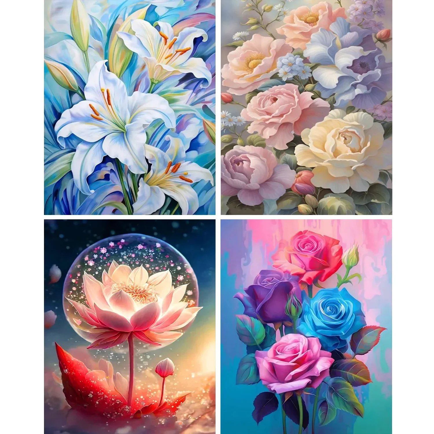 Paint by Numbers Kit for Adults on Canvas 1pc Painting By Numbers Kits Painting By Numbers