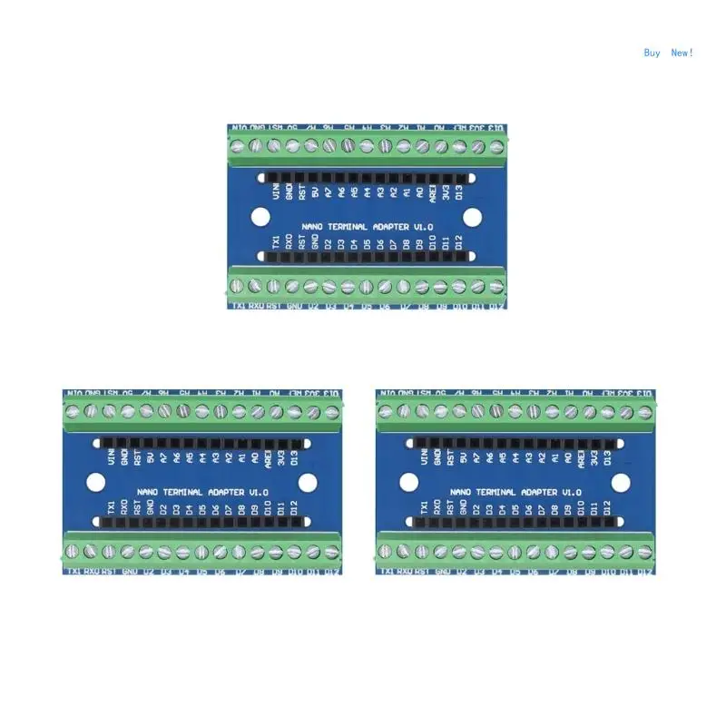 

3PCS V1.0 Плата расширения адаптера терминала контроллера