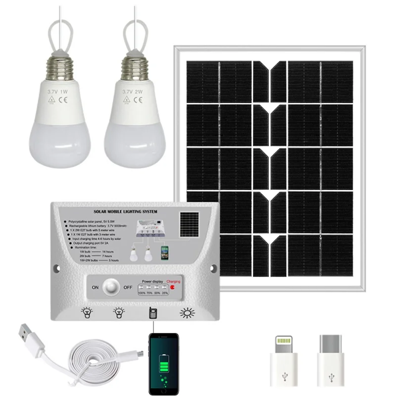 High quality product mini home solar lighting system kit /for lighting