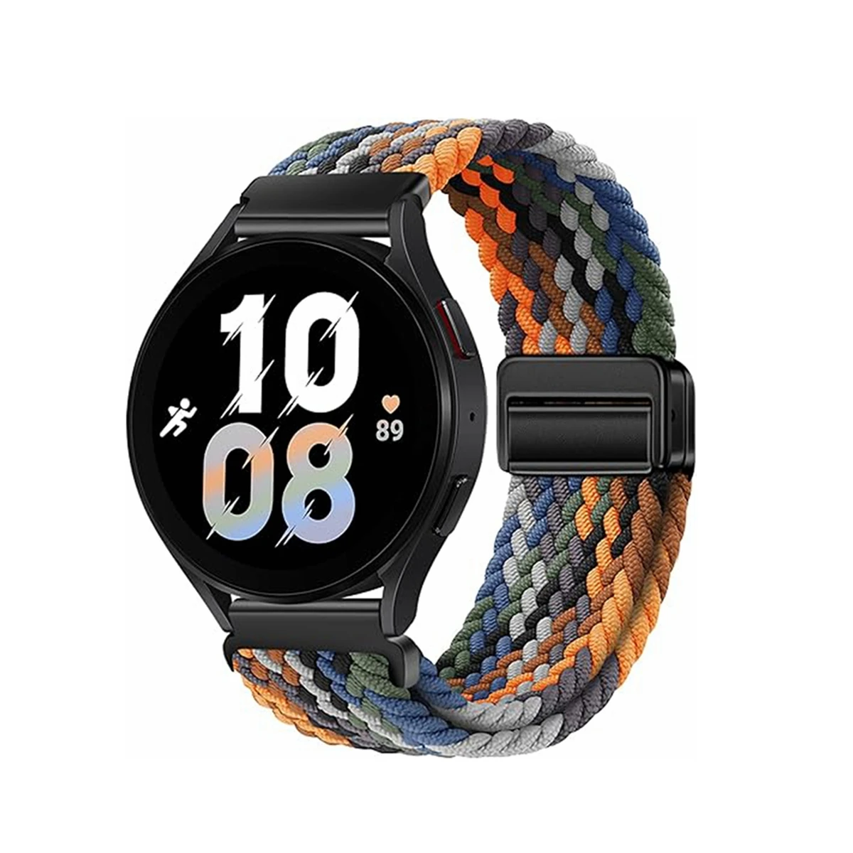 Quick Release Braided Loop Magnetic Watch Strap - Available in Multiple Sizes