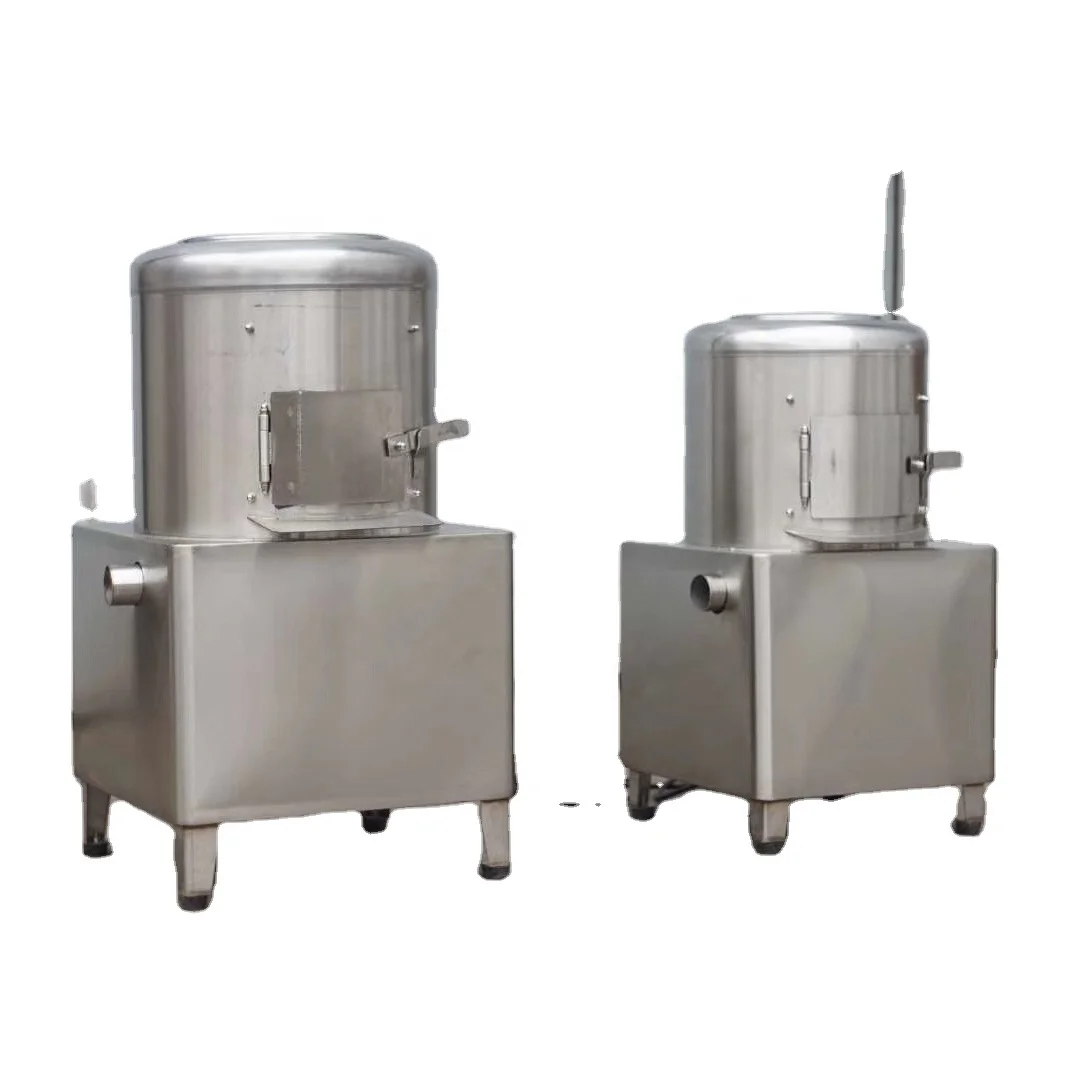 

Free shipping 90L electrical water cleaning automatic potato peeler garlic peeling machine