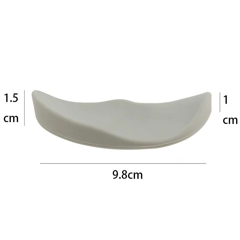 Ergonomic Mouse Pad Wrist Pad Silicon Gel Non-slip Streamline Wrist Rest Support Mat for Office Gaming PC gaming mousepad mouse pad wrist pad