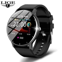 Montre connectée originale LIGE pour hommes et femmes, moniteur de fréquence cardiaque, moniteur de pression artérielle, bracelet intelligent, sport, étanche, tracker de forme physique 1