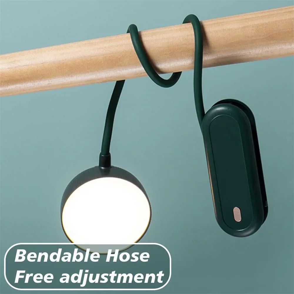 

Wireless Rechargeable Portable Book Lamps Table Light Student Desk Lamp ]USB Folding Rotatable Reading Light Student Lights