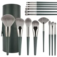 10/14Pcs Makeup Brushes Set EyeShadow Foundation Women Cosmetic Loose Powder Blush Super Soft Blending Make Up Brush Beauty Tool