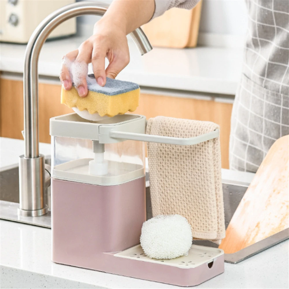 Kitchen Dish Soap Dispenser Sponge Holder  Oxo Dish Soap Dispenser Sponge  Holder - Kitchen Soap Dispensers - Aliexpress