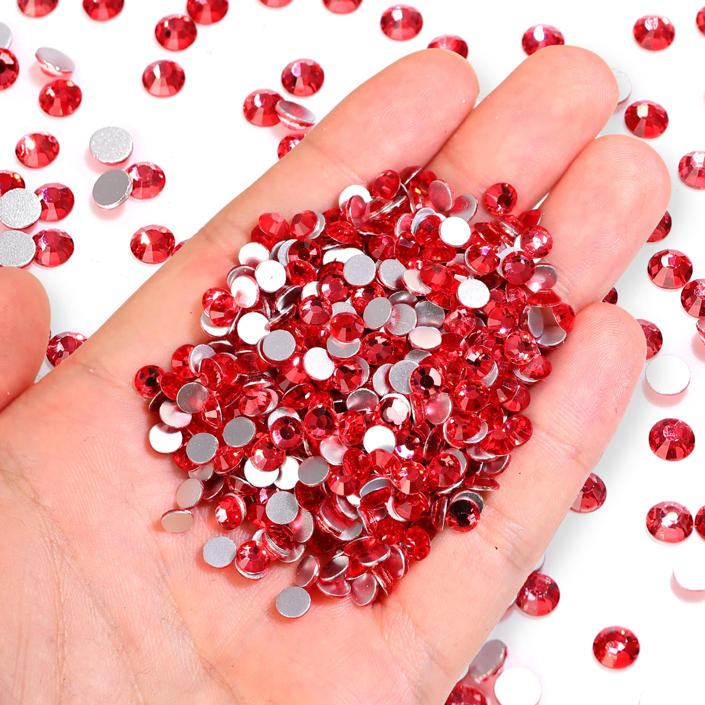 Neue Glas Flatback Strass nicht Hot Fix Strass Steine Steine Perlen Glas Schmuck Charme Nail Art Dekorationen Schmuck Zubehör – Detail 20
